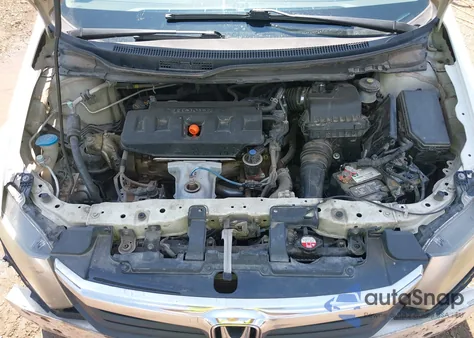 2012 Honda Civic Ex-L from USA, damaged, VIN 2HGFB2F94CH542287